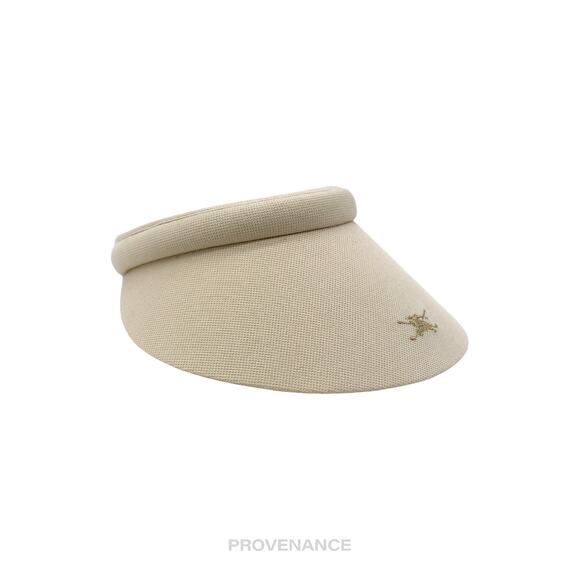 ? Burberry Knight Logo Golf Visor - Chalk Nova Check main image 5